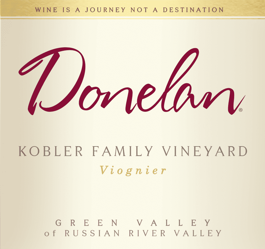 kobler family vineyard viognier wine label