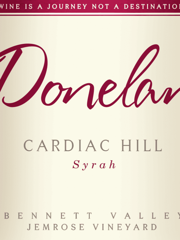 Cardiac Hill Syrah label